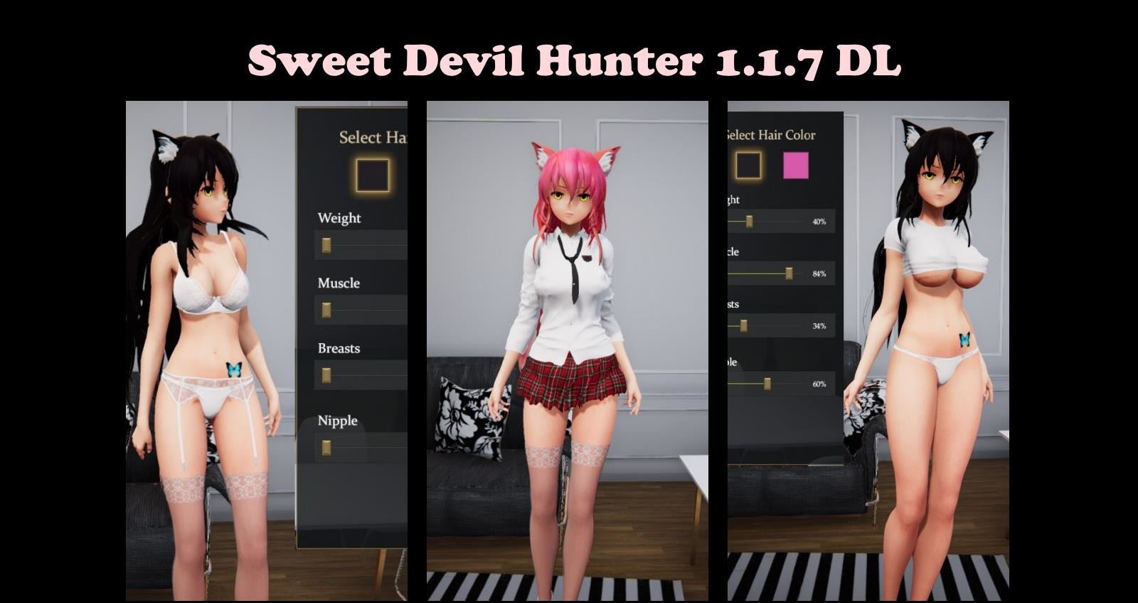 甜心恶魔猎手 Ver1.2.0英文版 3D全动态&欧美ACT游戏-概念社ACG