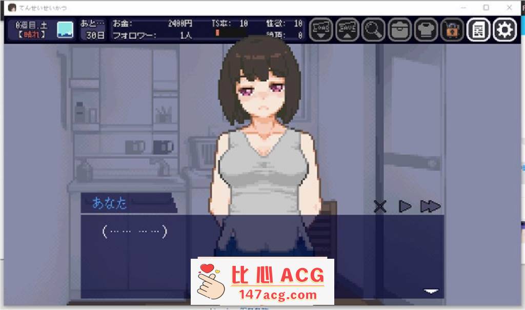 图片[2]-【互动SLG/像素动态】性转生活~TS娘与腐败的暑假 V1.06 DL正式版+全回想【更新/100M】【PC端】-概念社ACG