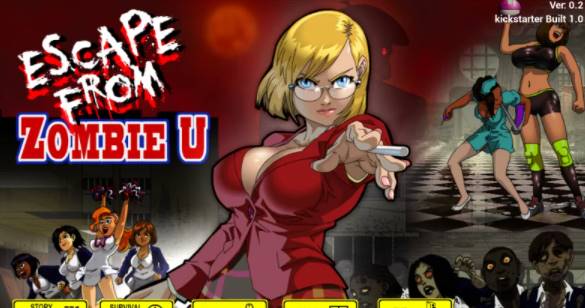 [ 英文/ACT动作/僵尸] Escape From Zombie U V0.2 [PC/900M]-概念社ACG